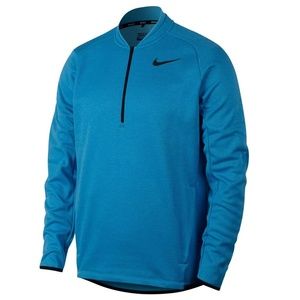 nike men's therma half zip golf shirt